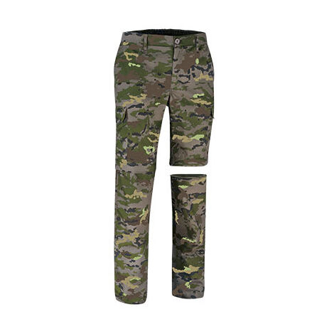 Pantalón desmontable con diseño de camuflaje Birdman VALENTO S Pixelado boscoso