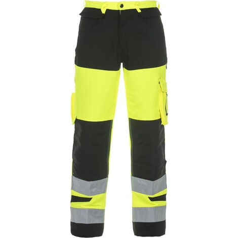 Pantalon dété haute visibilité jaune - noir taille M - L HYDROWEAR 044474YB52