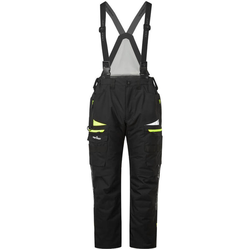 Pantalon à bretelles d'hiver DX4 Noir xs - FR(36) - UK(28)