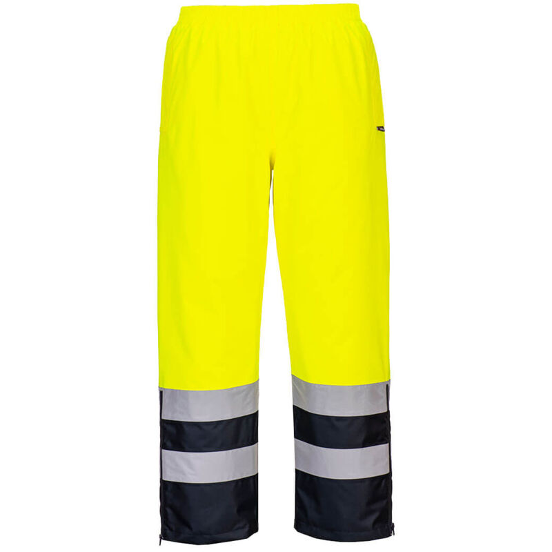 Hochsichtbarer Winterhose - Xxl - Gelb/navy - Portwest