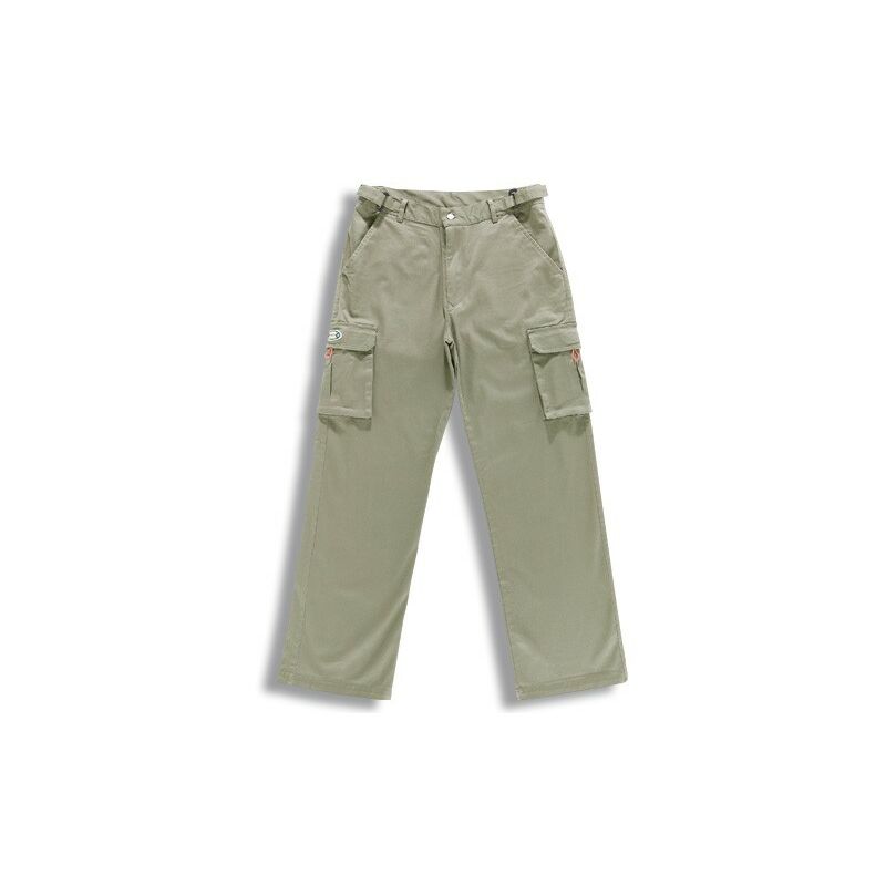 

Pantalon Elastico Algodon Y Elastano Color Caqui | Xl