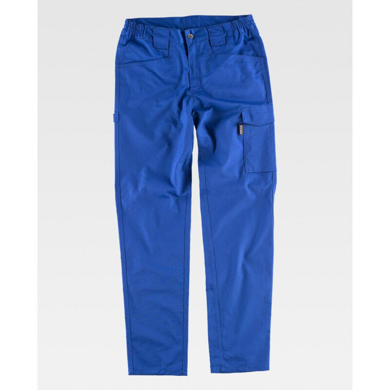 

Pantalón de tejido elástico bidireccional multibolsillos Combi B4030 | M - Azulina - Workteam