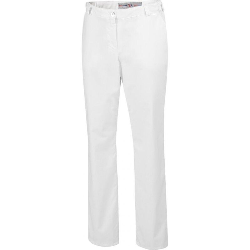 FP - Pantalon femme 1644 686 Taille 38 blanc