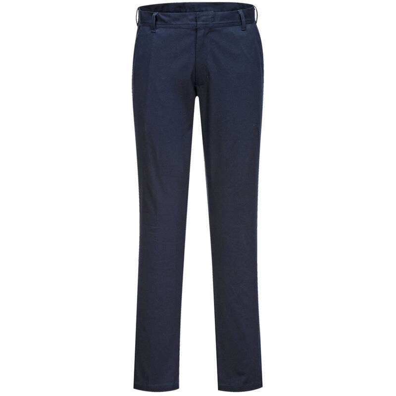 Pantalon femme chino slim stretch extensible - taille 24 - marine foncé Portwest