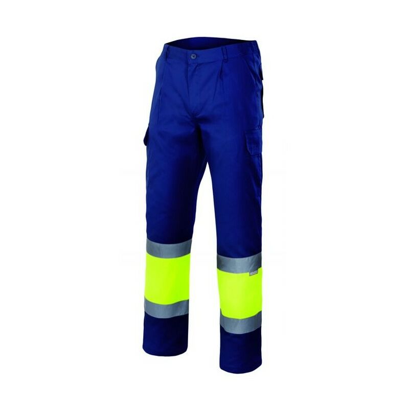 

PANTALÓN FORRADO BICOLOR ALTA VISIBILIDAD Am.Flúor/Azulina XXL