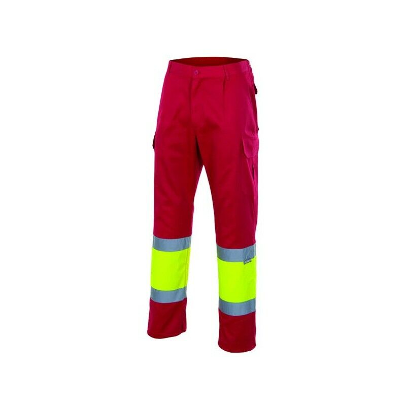 

PANTALÓN FORRADO BICOLOR ALTA VISIBILIDAD Rojo S