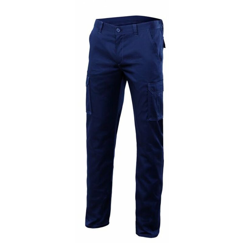 

PANTALÓN FORRADO STRETCH MULTIBOLSILLOS Azul Navy 34