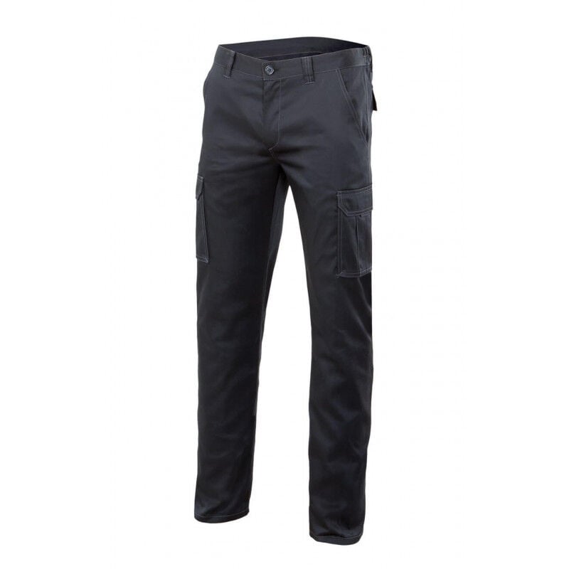 

Pantalón industrial forrado stretch multibolsillos corte Slim Fit Serie 103015S | Negro - 44