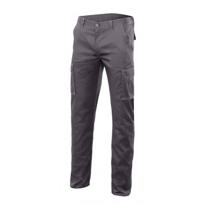 

Pantalón industrial forrado stretch multibolsillos corte Slim Fit Serie 103015S | Gris - 54