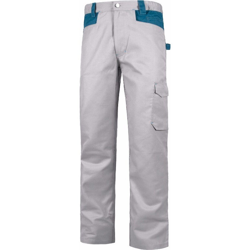 

Pantalón Future con presillas a contraste WF1050 | M - Gris Claro+Azafata - Workteam