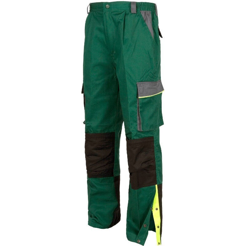 

Pantalón con refuerzos para añadir rodilleras Future WF5852 | 42 - Verde+Gris Oscuro+Negro - Workteam