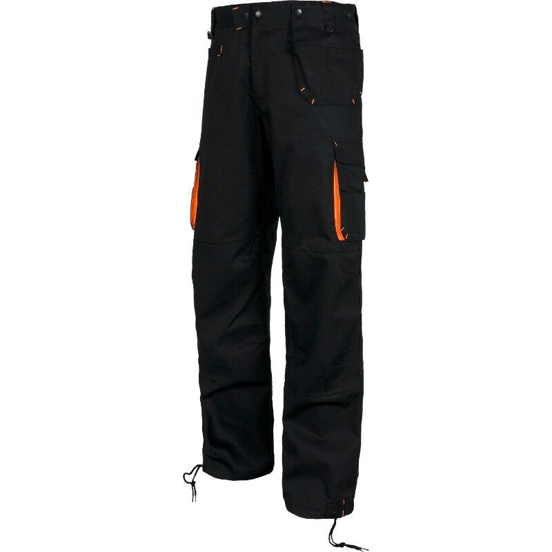 

Pantalón con bolso desmontable para herramientas Future WF1619 | 42 - Negro+Naranja A.V. - Workteam
