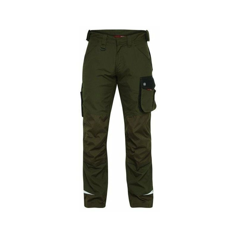 Engel Workwear - Pantalon galaxy forest green-noir T52
