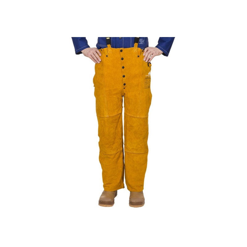 

Pantalón para soldador con dorso cerrado Golden Brown | XL - Weldas