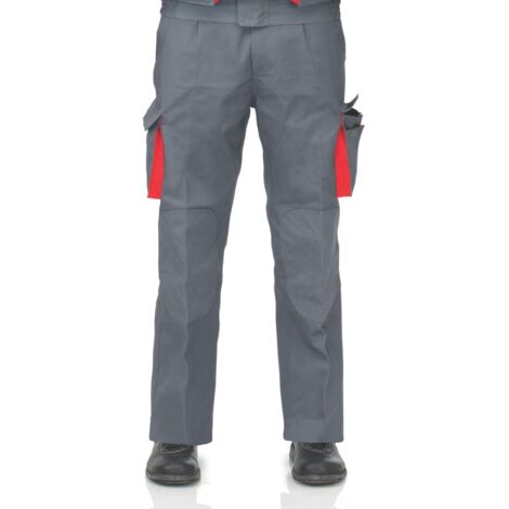 PANTALON GRIS CARGO RENFORCÉ T-56