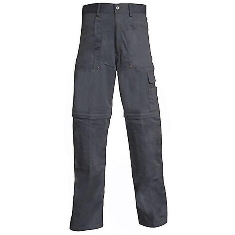 PANTALON GRIS DESMONTABLE TALLA M