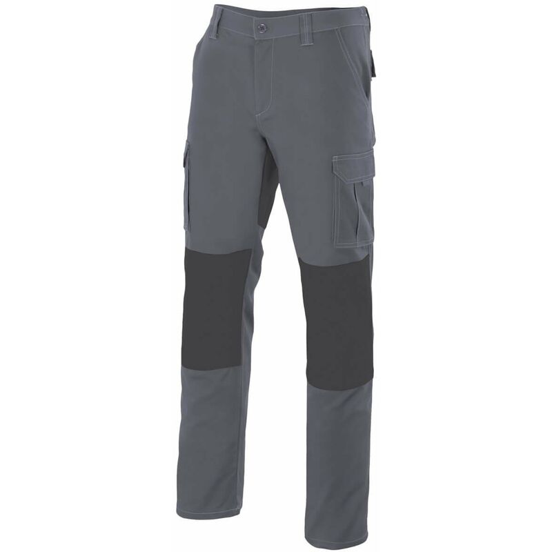 

Pantalón gris multibolsillos con refuerzos para industria base Serie R103001 | 36 - Gris / Gris - Velilla