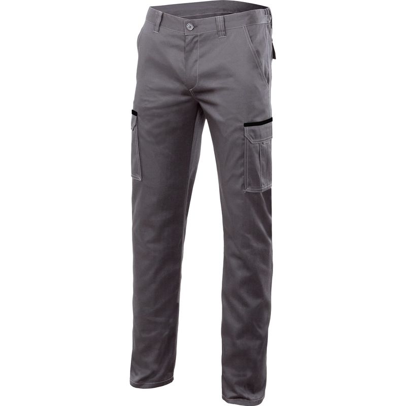 

PANTALON STRETCH MULTIBOLSILLOS Gris 38