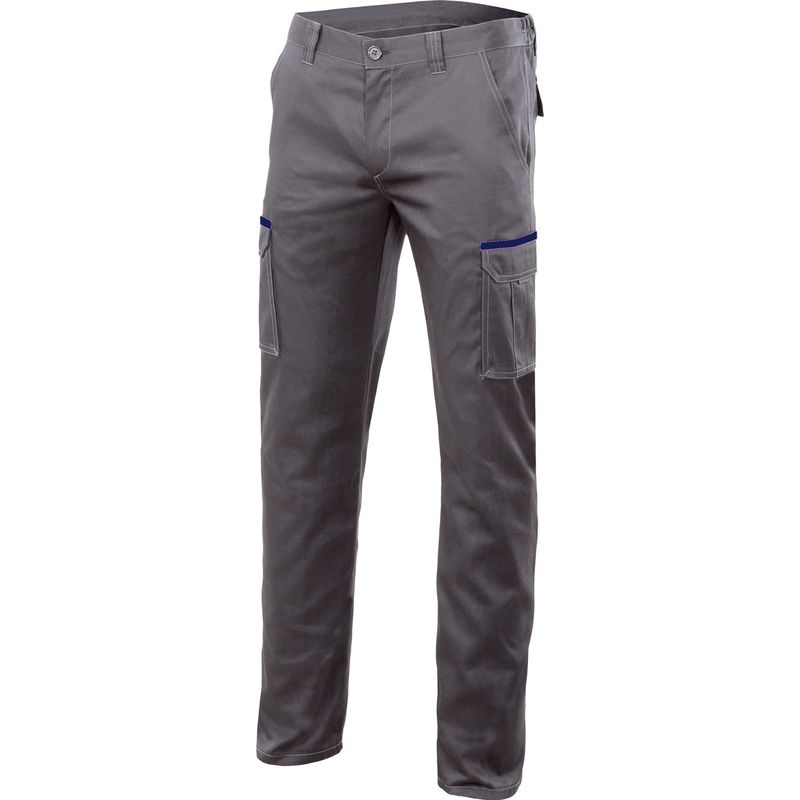 

PANTALON STRETCH MULTIBOLSILLOS Gris 42