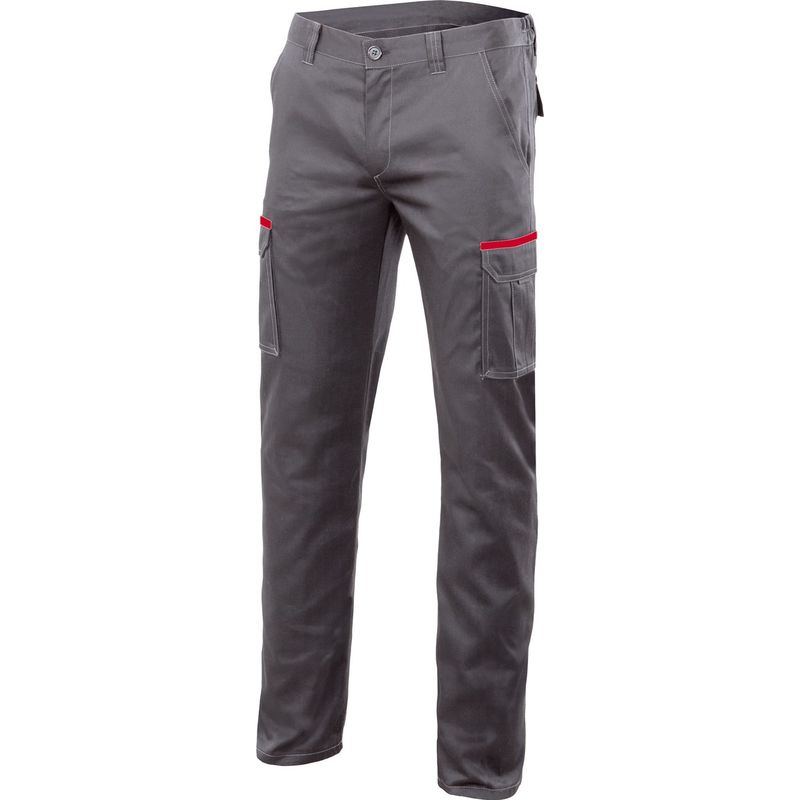 

PANTALON STRETCH MULTIBOLSILLOS Gris 44