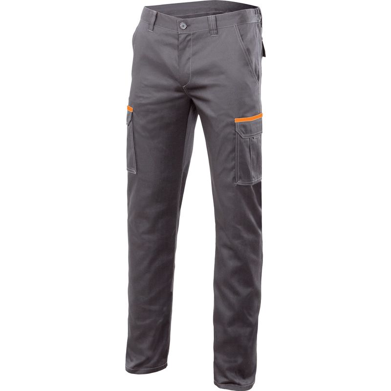 

PANTALON STRETCH MULTIBOLSILLOS Gris 38