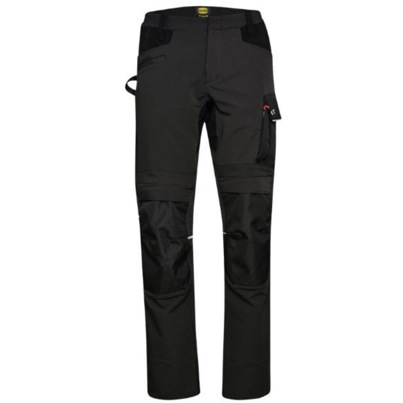 Diadora - pantalon de travail carbon gris asphalt - 175554751350 l