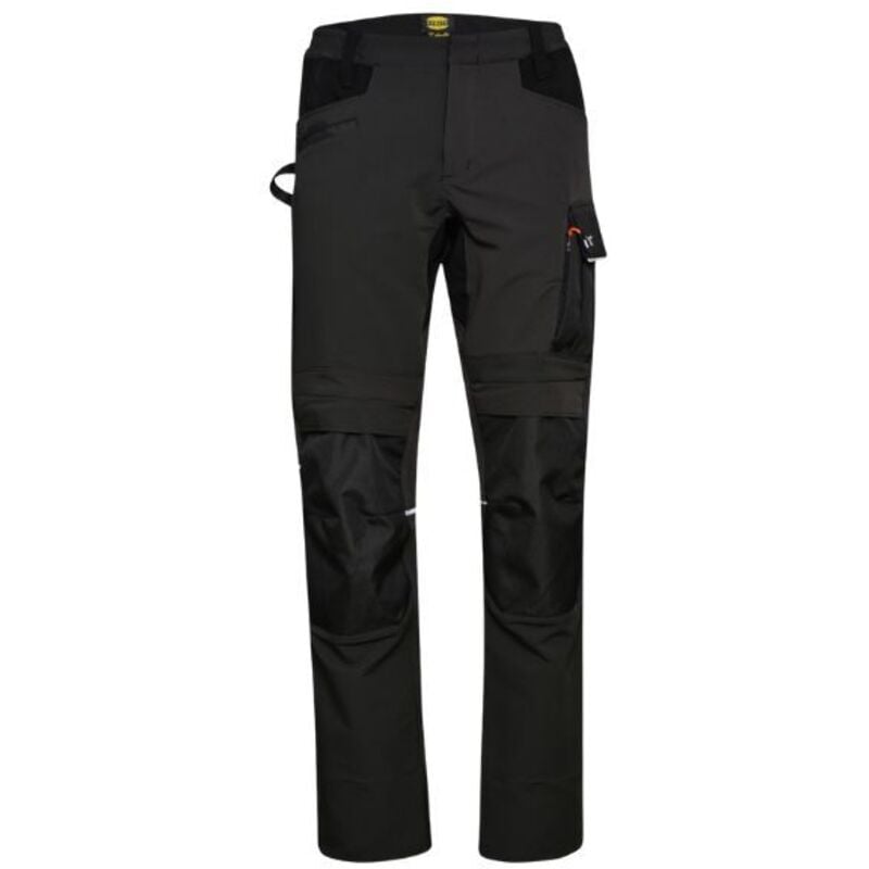 Pantalon De Travail Diadora Carbon Gris Asphalt - 175554751350 M