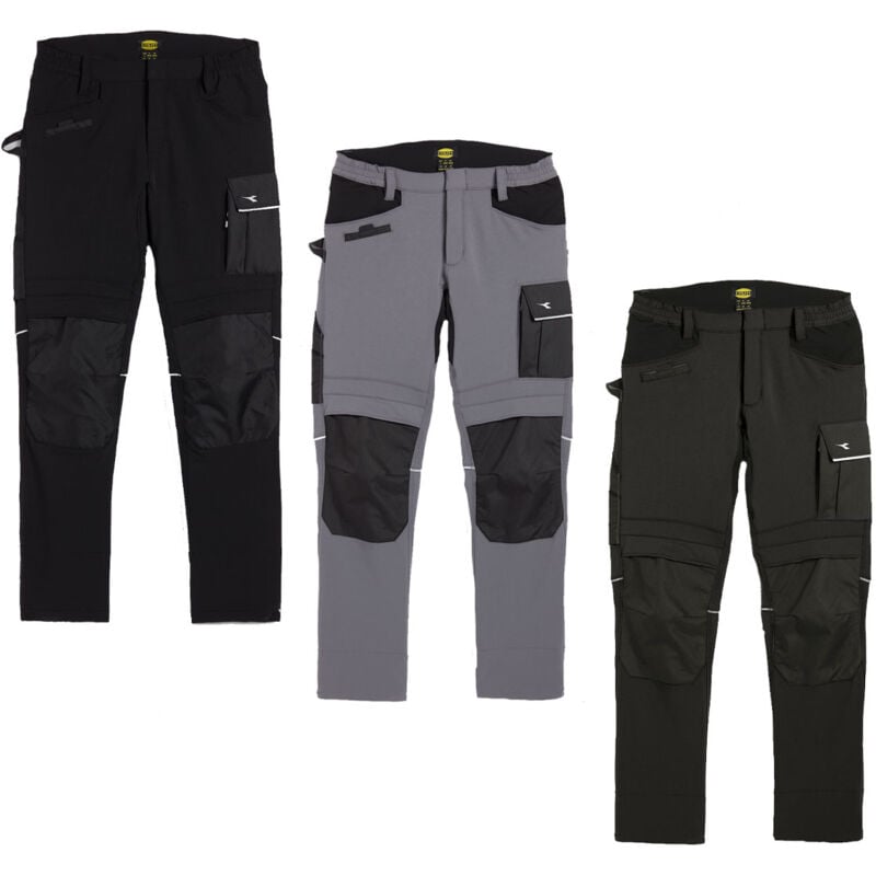 Diadora Utility - Pantaloni antinfortunistici Pant Carbon-L - Anthracite -