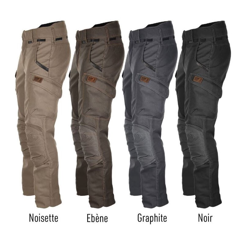 Pantalon de travail Harpoon Multi Mince Bosseur Noir T.44 - 11658-020