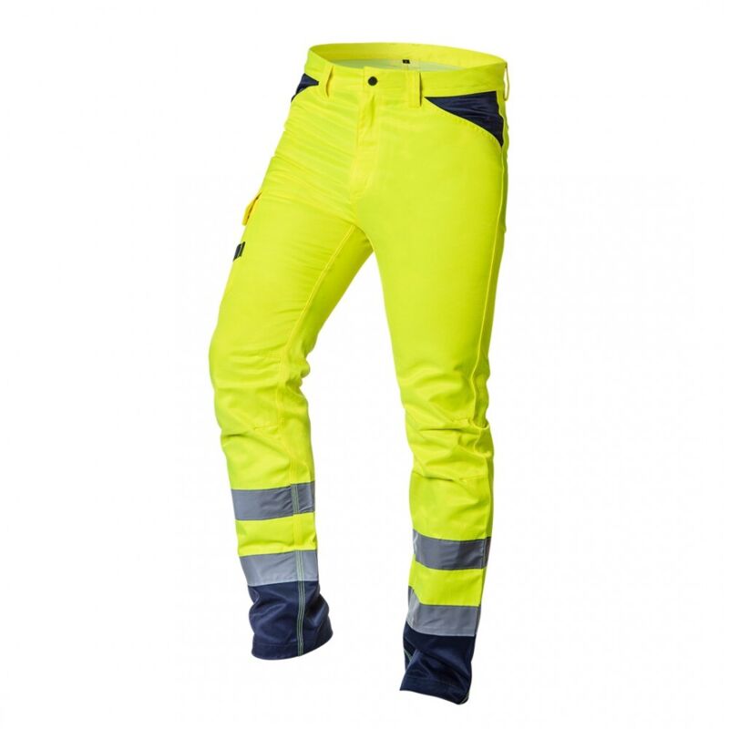 Pantalon haute visibilité 40 % polyester, 60 % coton, 260 g/m², taille XL