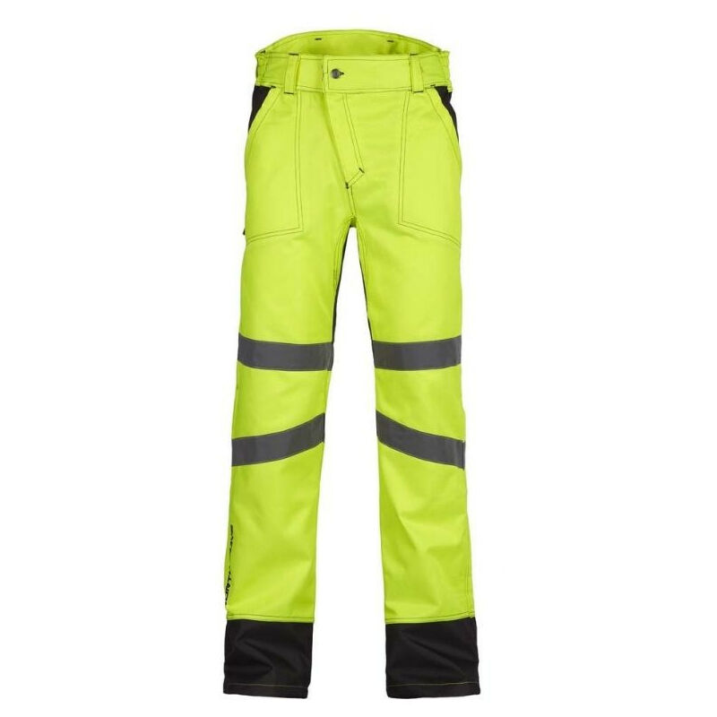 Pantalon de travail haute-visibilité Bellus nine worths ( North Ways 1219 - Déstockage - Jaune - 44 - Jambes standards - Jaune
