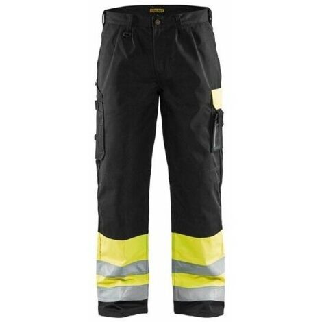 Pantalon haute visibilité Blaklader en destockage  Taille: 54 - Longeur des jambes: jambes regular