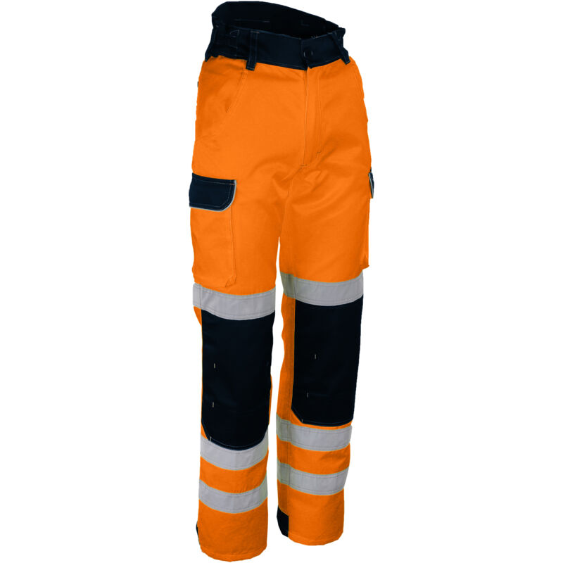 Pantalon Haute visibilité Orange/Bleu SINGER - T.M - PILO02