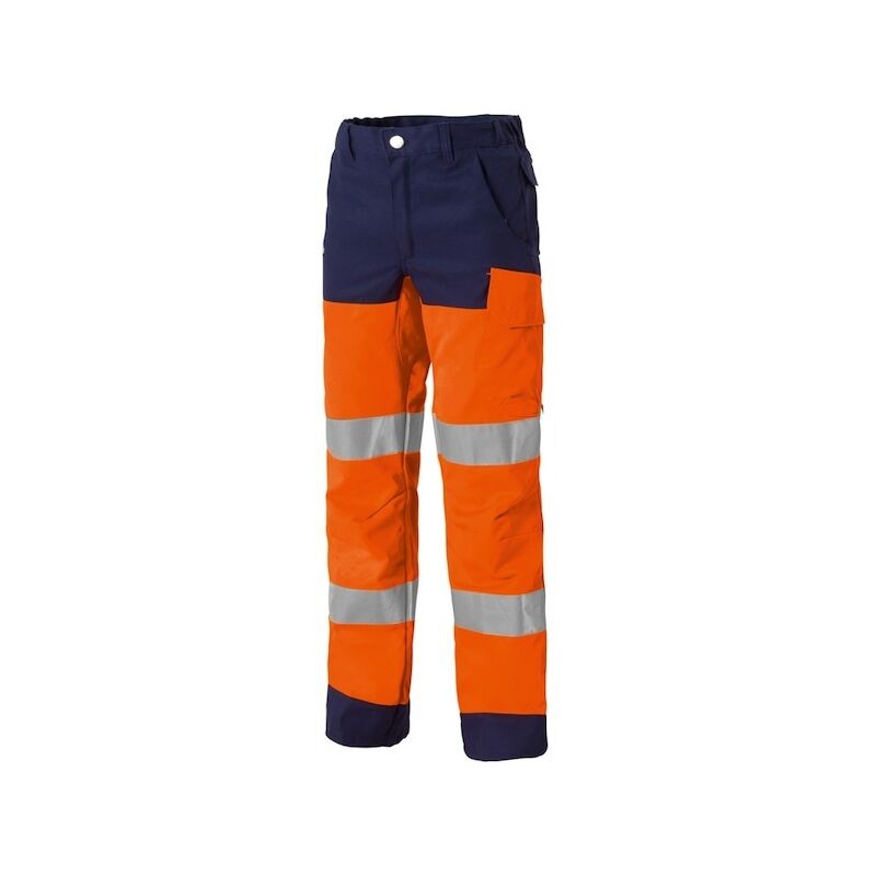 Pantalon haute visibilité luklight orange/marine - 42 Molinel