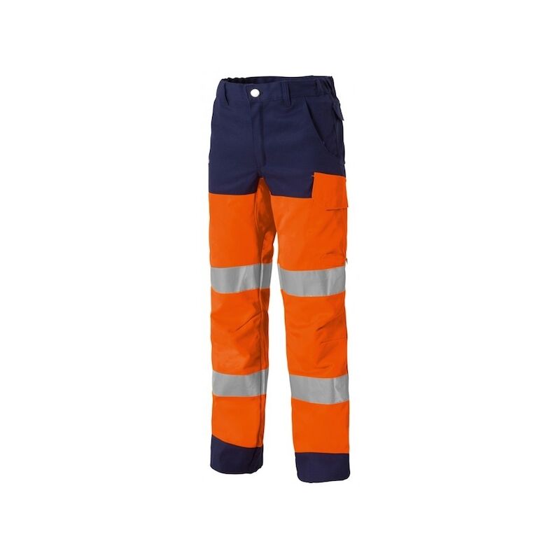 Pantalon haute visibilité luklight verylight orange/marine - 48 Molinel