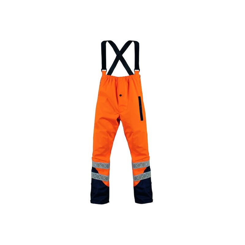 T2S - Pantalon haute visibilité orange/marine cap horn 2 - xl