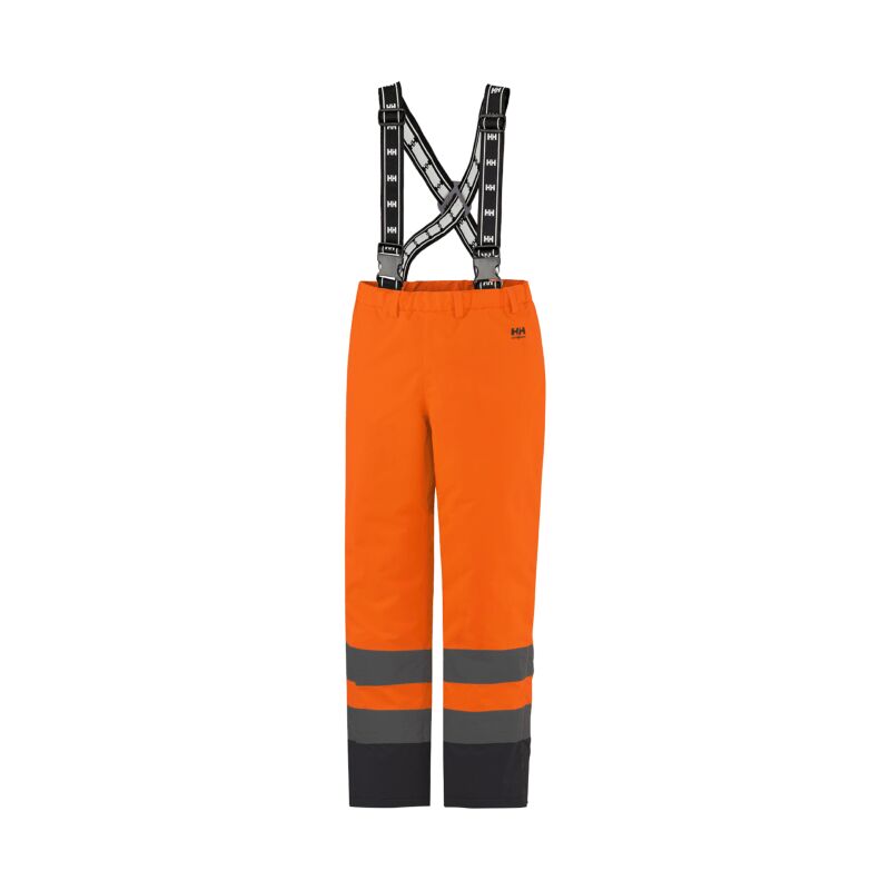 

Helly Hansen Workwear - Pantalón Hi-Vis de alto aislamiento Alta Insulated Helly Hansen 70445 | 4XL - Naranja / Gris carbón