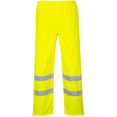 Pantalon HiVis respirant couleur : Jaune taille XXL - PORTWEST