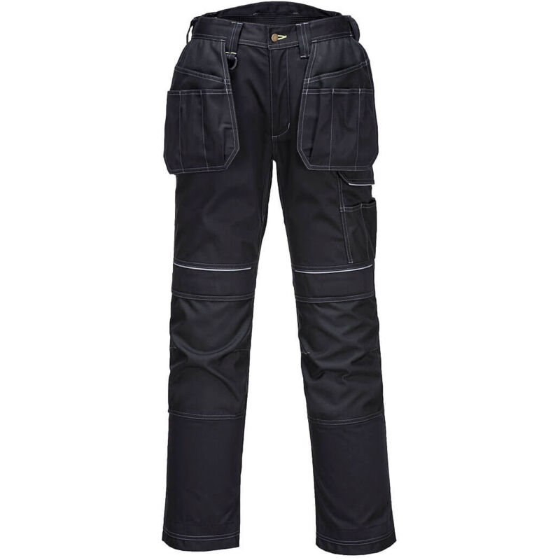 Holster-hose Dhiver Pw3 Doppel - 48 - Schwarz - Portwest