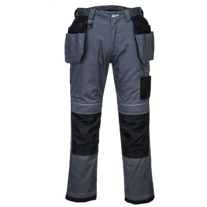 pantalon holster pw3 couleur : gris/noir short taille 40 portwest
