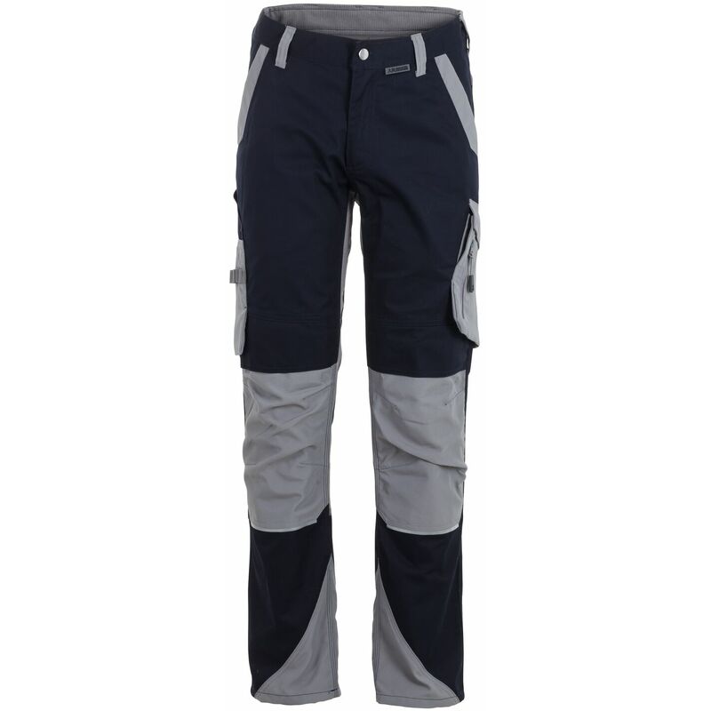 Pantalon Hommes Norit bleu-noir/zinc Taille 50 - schwarz