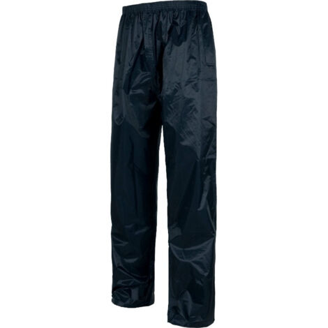 Pantalón impermeable con goma en la cintura WORKTEAM Sport S2014 L Azul marino