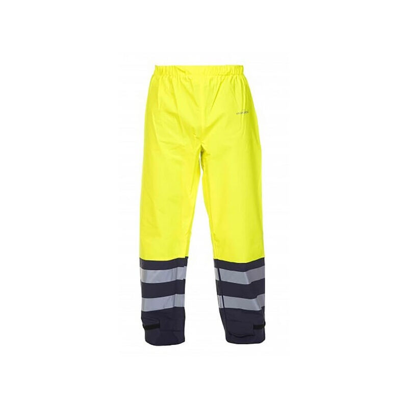 Pantalon imperméable Vale PU élastique haute visibilité jaune taille M HYDROWEAR 014580FYM