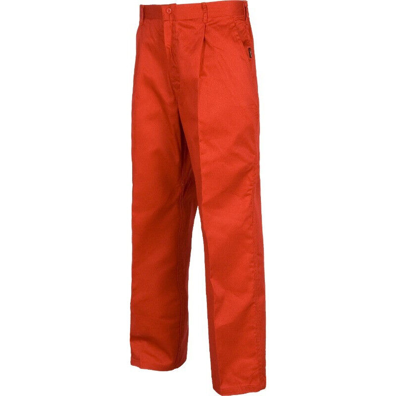 

Pantalón Industrial con cierre de botón y bragueta de cremallera B1402 | Rojo - 38 - Workteam