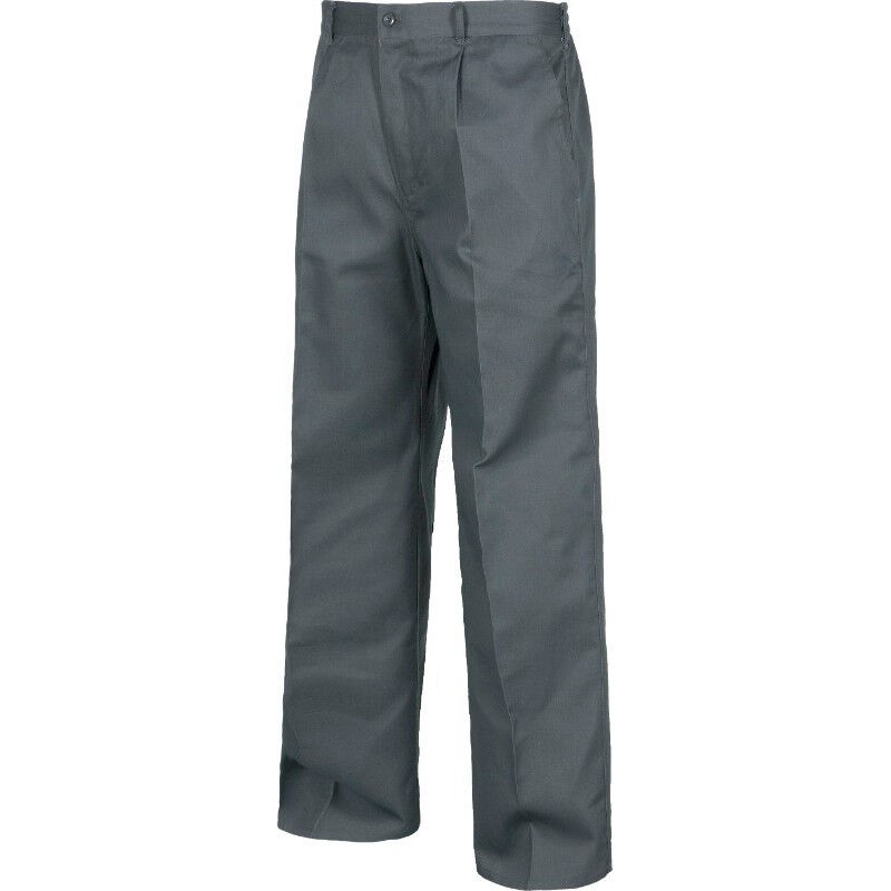 

Pantalón Industrial con cierre de botón y bragueta de cremallera B1402 | Gris - 54 - Workteam