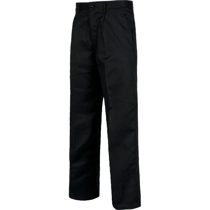 

Pantalón Industrial con cierre de botón y bragueta de cremallera WORKTEAM B1402 | Negro - 58