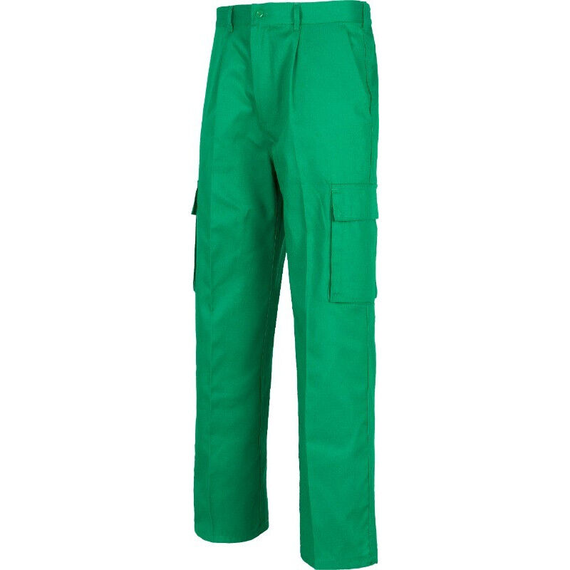 

Pantalón recto multibolsillos con trabillas B1403 | 52 - Verde Pistacho - Workteam