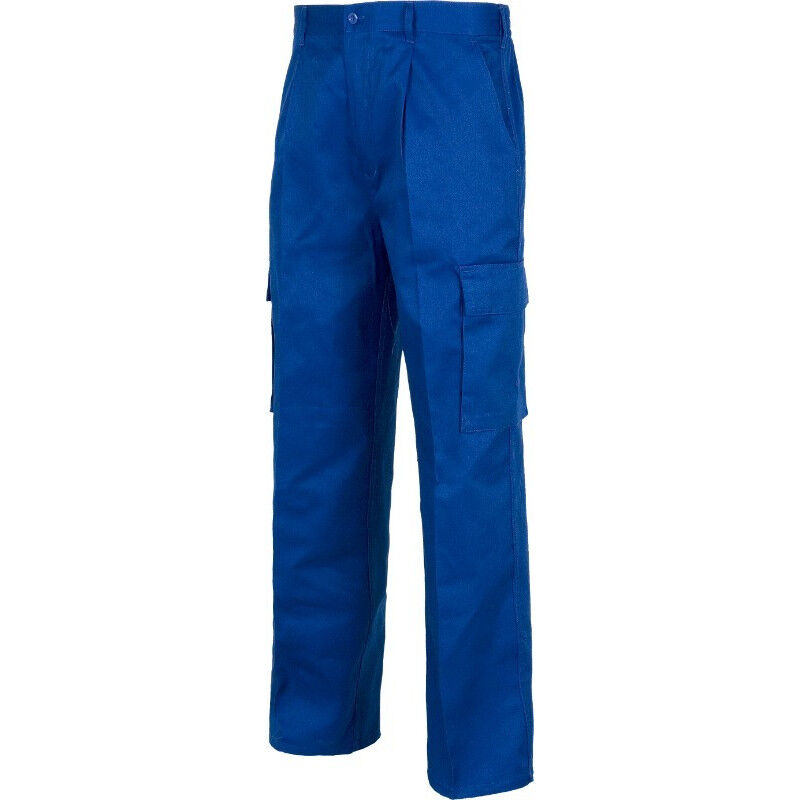 

Pantalón recto multibolsillos con trabillas B1403 | Azulina - 56 - Workteam