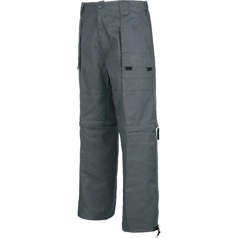 

Pantalón Industrial multibolsillos con perneras desmontables B1420 | Gris - 56 - Workteam