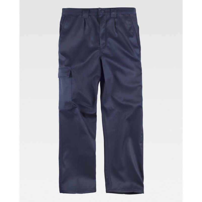 

Pantalón forrado en tejido polar resistente a líquidos WORKTEAM B1408 | Azul marino - 56